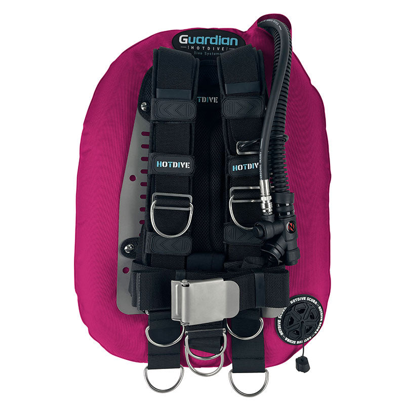 HOTDIVE Tech Diving Donut BCD with Single Tank Quick Adjustable Hard Harness