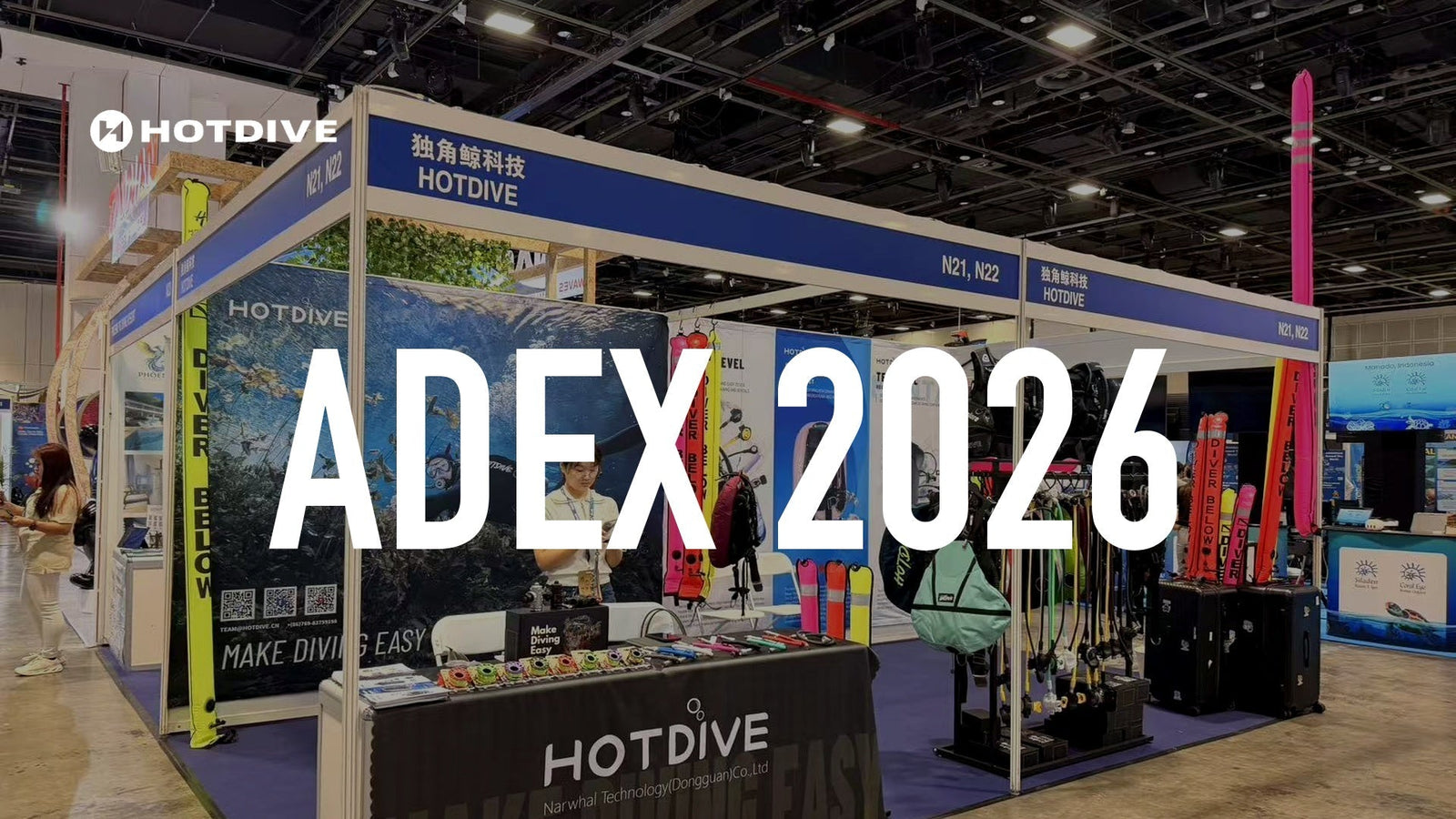 HOTDIVE at ADEX Singapore 2026