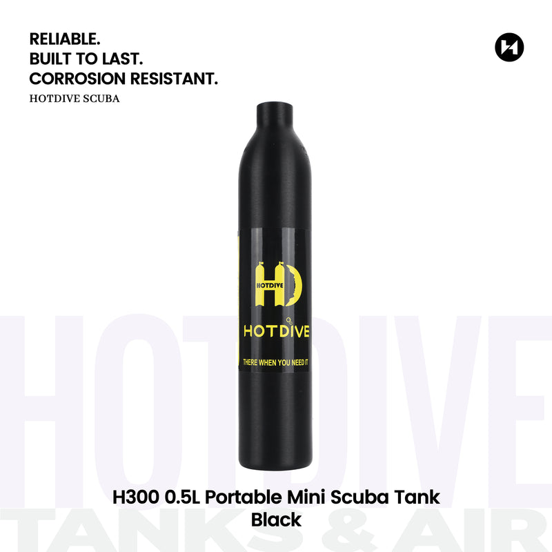 H300 0.5L Portable Mini Scuba Tank - 1