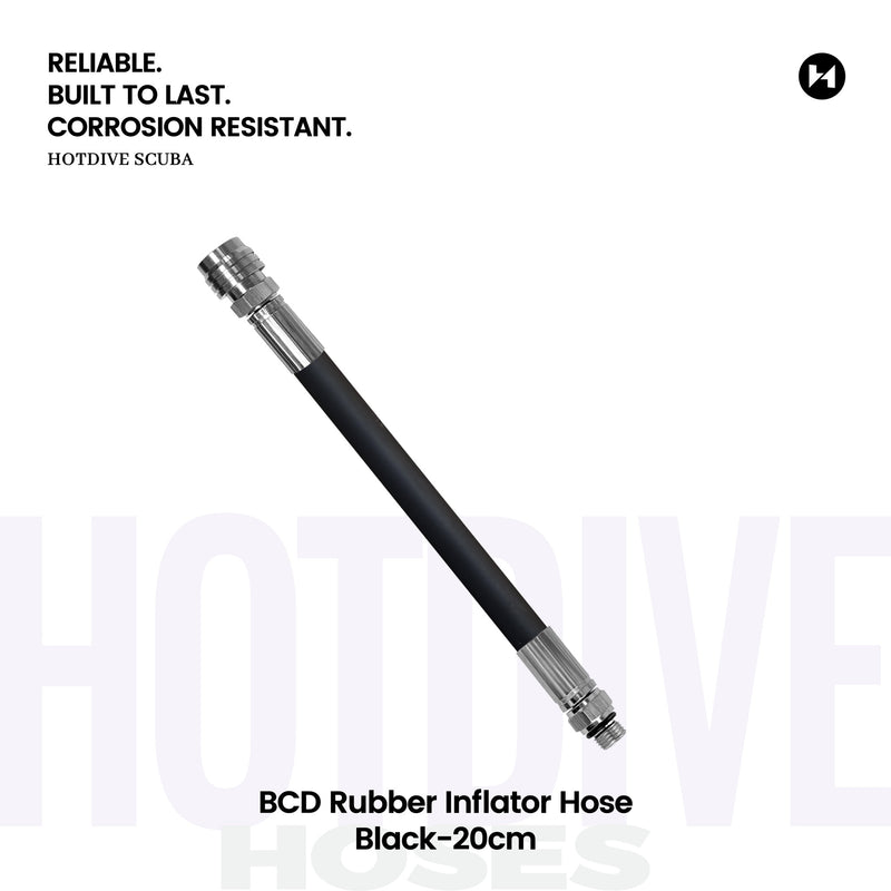 BCD Rubber Inflator Hose - 4