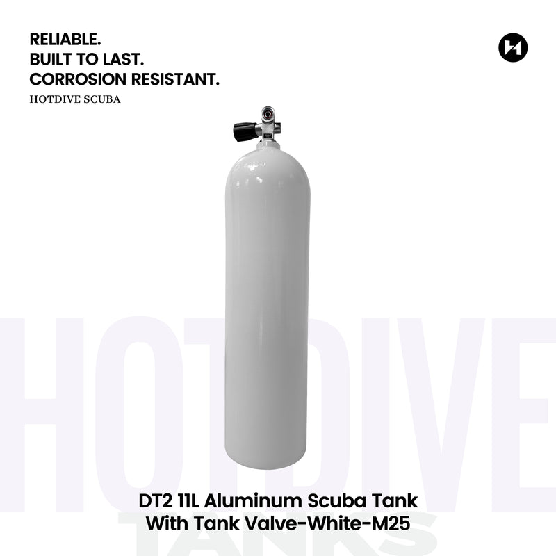 DT2 11L Aluminum Scuba Tank - 12