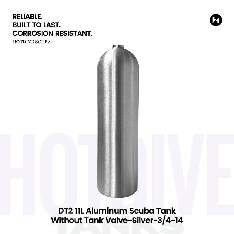 DT2 11L Aluminum Scuba Tank - 8