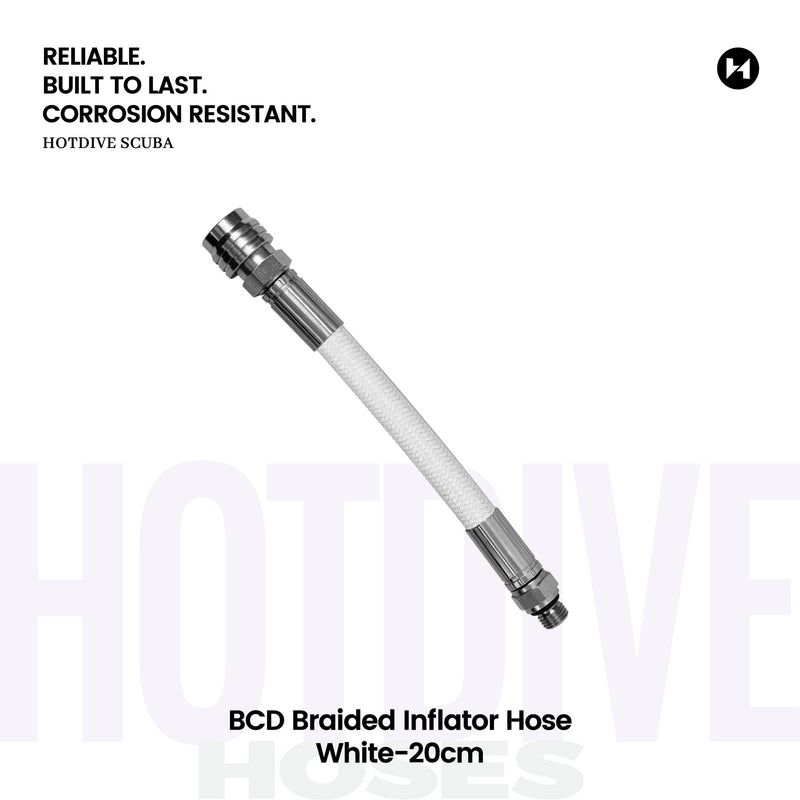 BCD Braided Inflator Hose - 13