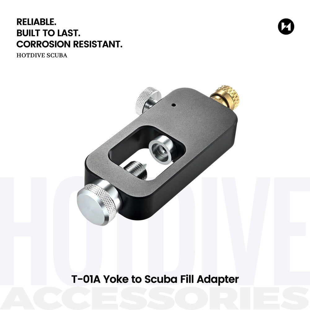T-01A Yoke to Scuba Fill Adapter