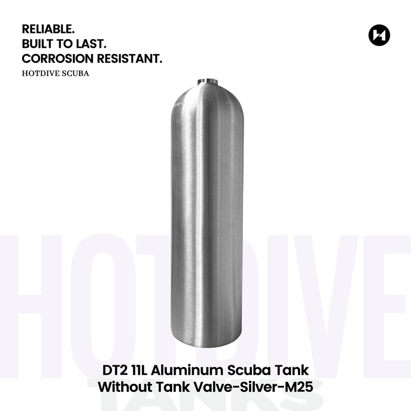 DT2 11L Aluminum Scuba Tank - 17