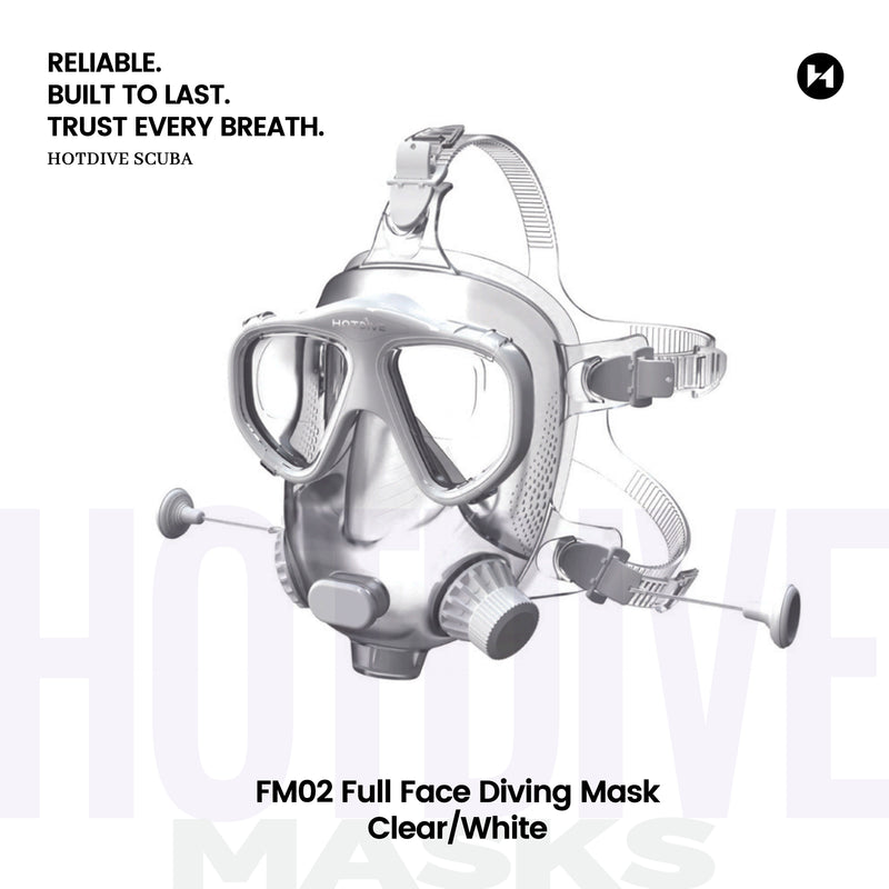 FM02 Full Face Diving Mask - 1