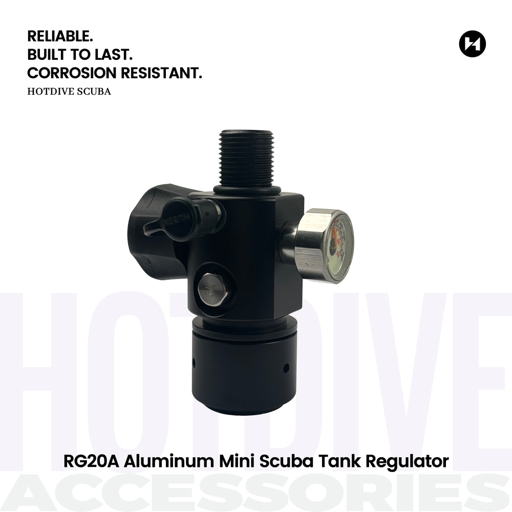 RG20A Aluminum Mini Scuba Tank Regulator
