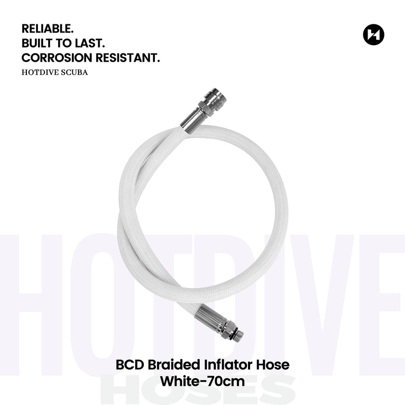 BCD Braided Inflator Hose - 62