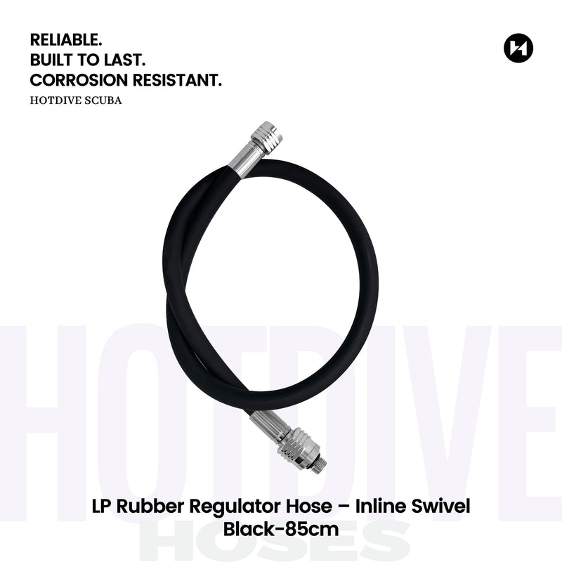 LP Rubber Regulator Hose – Inline Swivel - 15