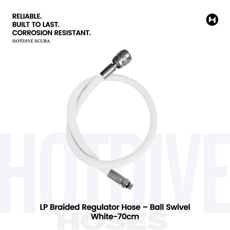 LP Braided Regulator Hose – Ball Swivel - 43