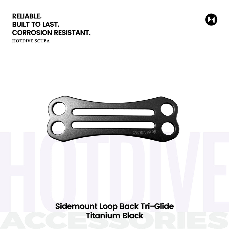 Sidemount Loop Back Tri-Glide - 1