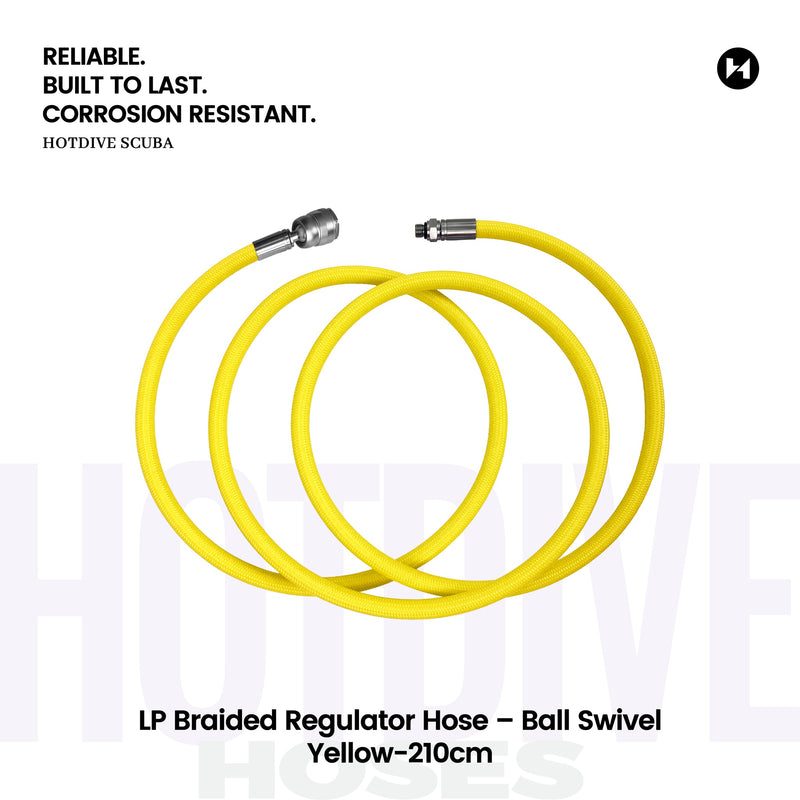 LP Braided Regulator Hose – Ball Swivel - 104