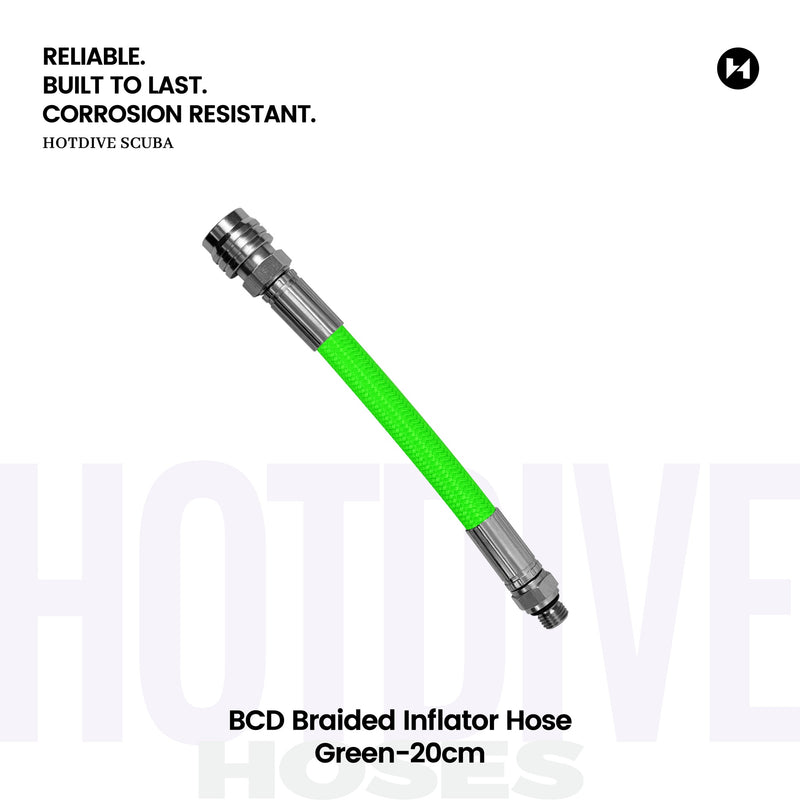 BCD Braided Inflator Hose - 16