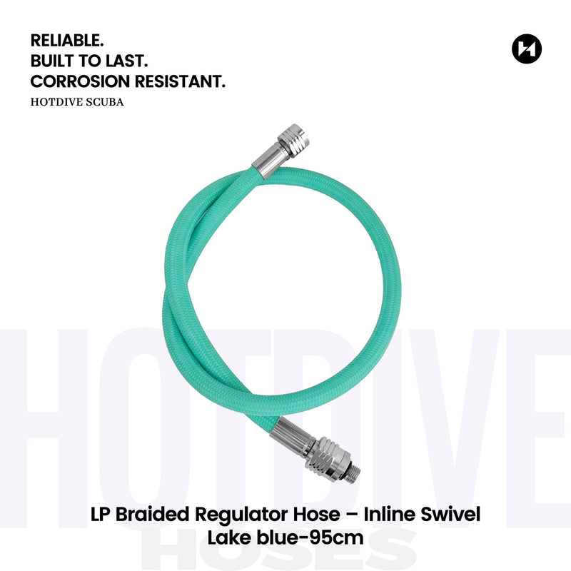 LP Braided Regulator Hose – Inline Swivel - 89