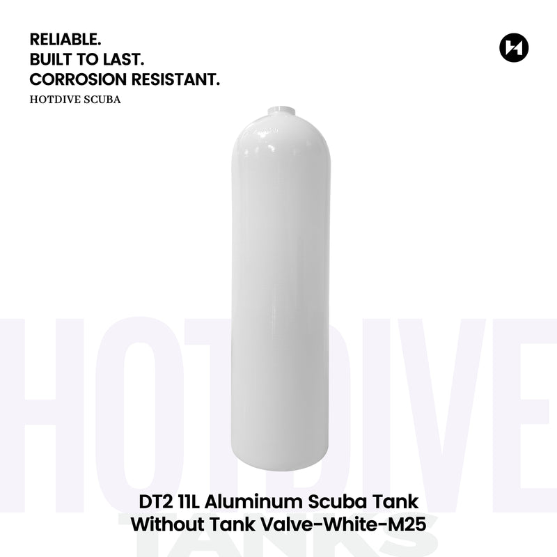DT2 11L Aluminum Scuba Tank - 11