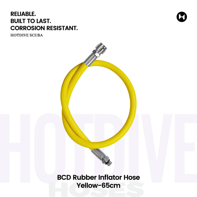 BCD Rubber Inflator Hose - 10