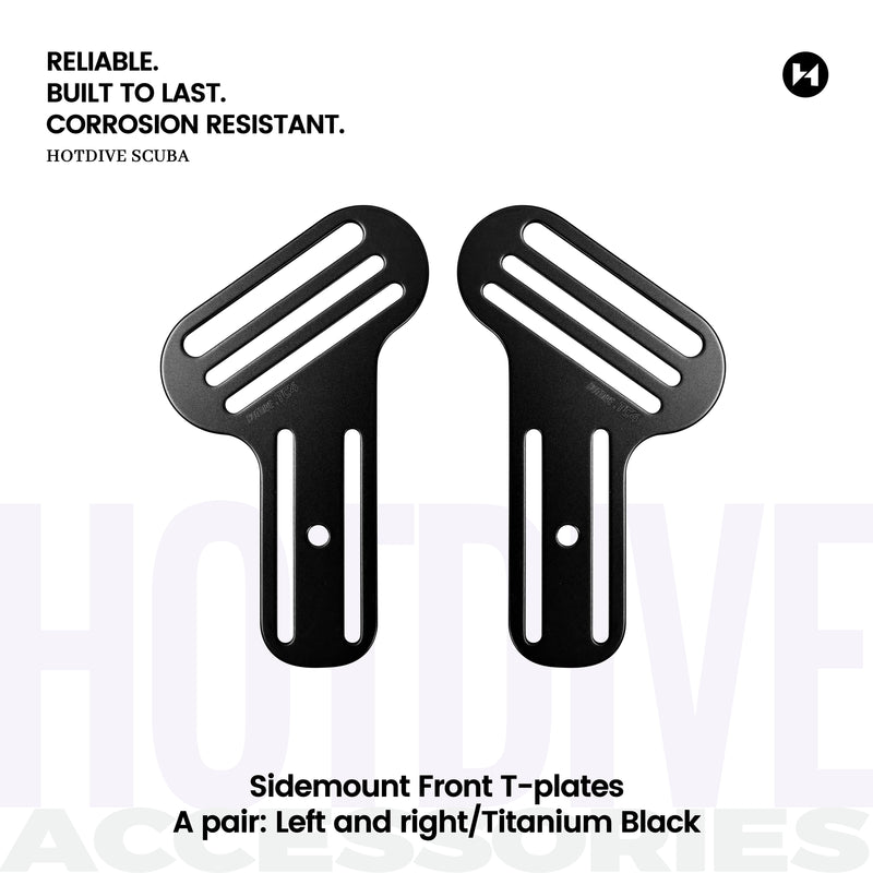 Sidemount Front T-Plates - 1
