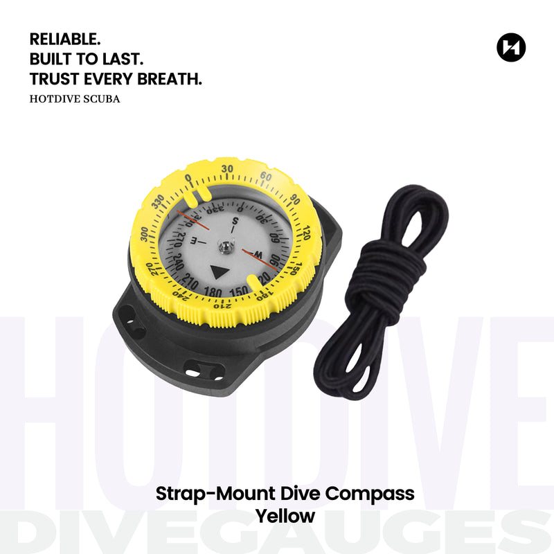 Bungee-Mount Dive Compass - 4
