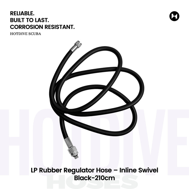 LP Rubber Regulator Hose – Inline Swivel - 21
