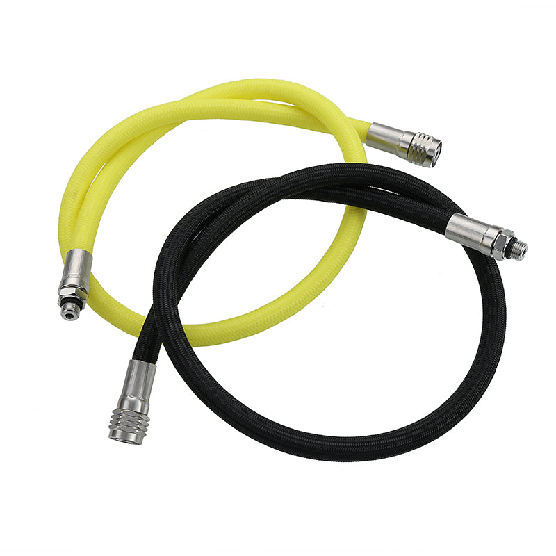 HOTDIVE Hi-flex Colorful Braided Low Pressure Second Stage Hose