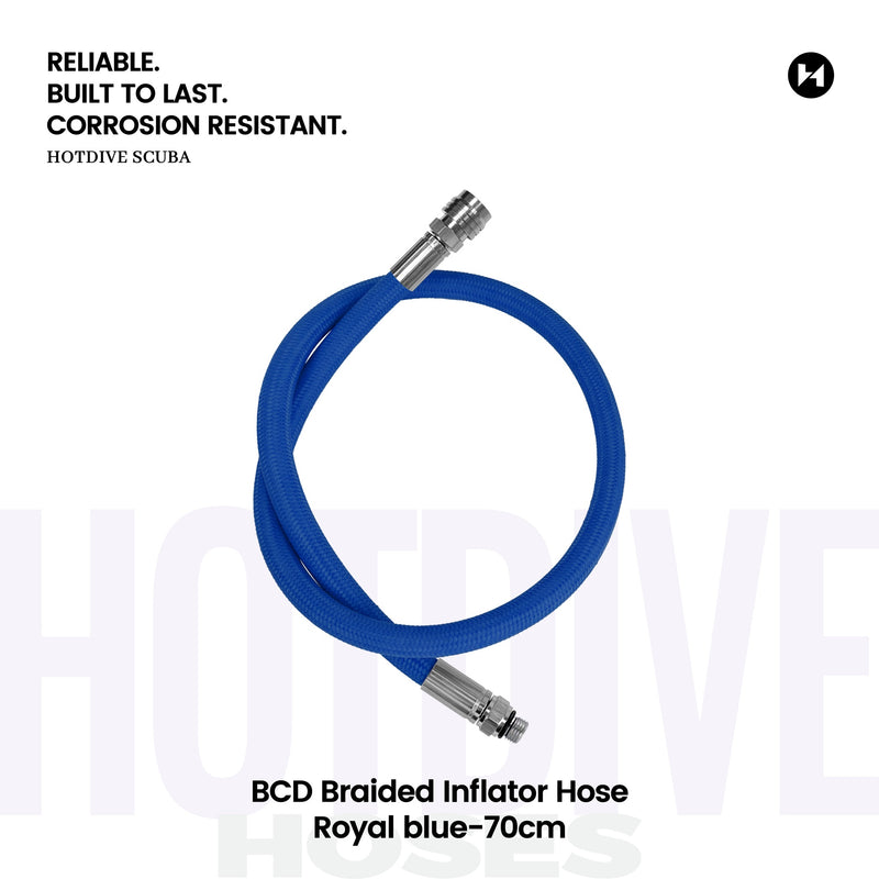 BCD Braided Inflator Hose - 58