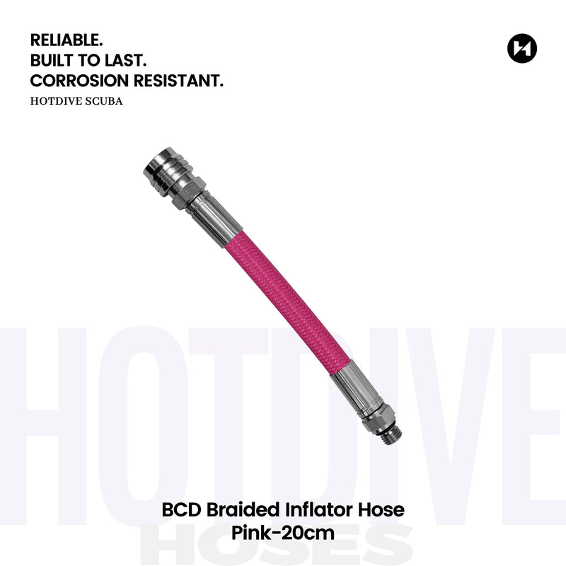 BCD Braided Inflator Hose - 17