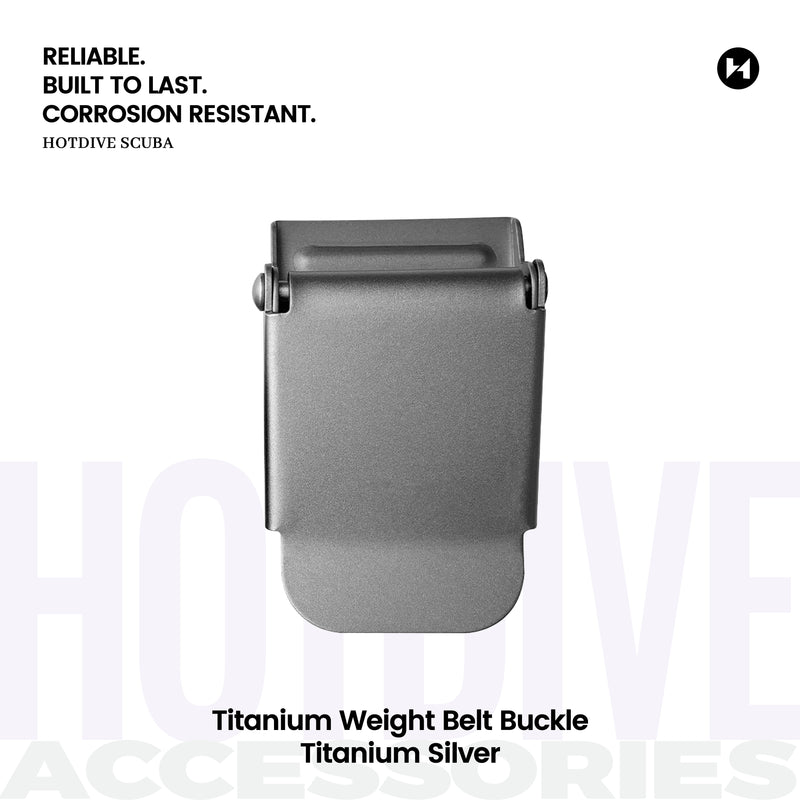 Titanium Weight Belt Buckle - 1