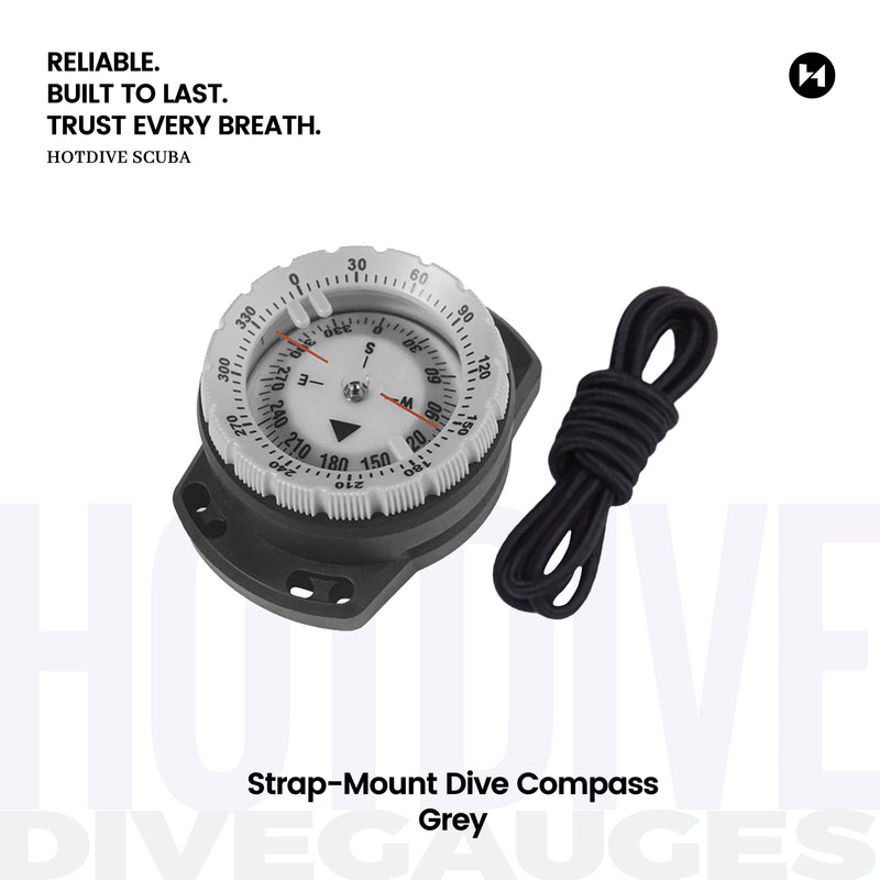 Bungee-Mount Dive Compass - 2