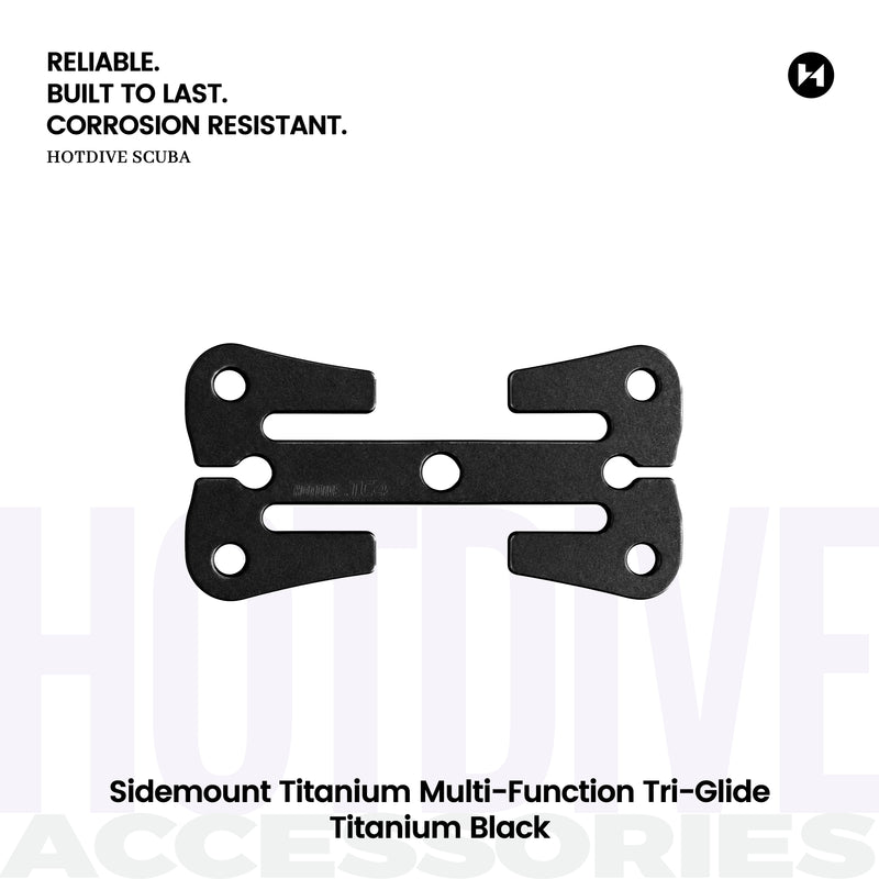 Sidemount Titanium Multi-Function Tri-Glide - 1