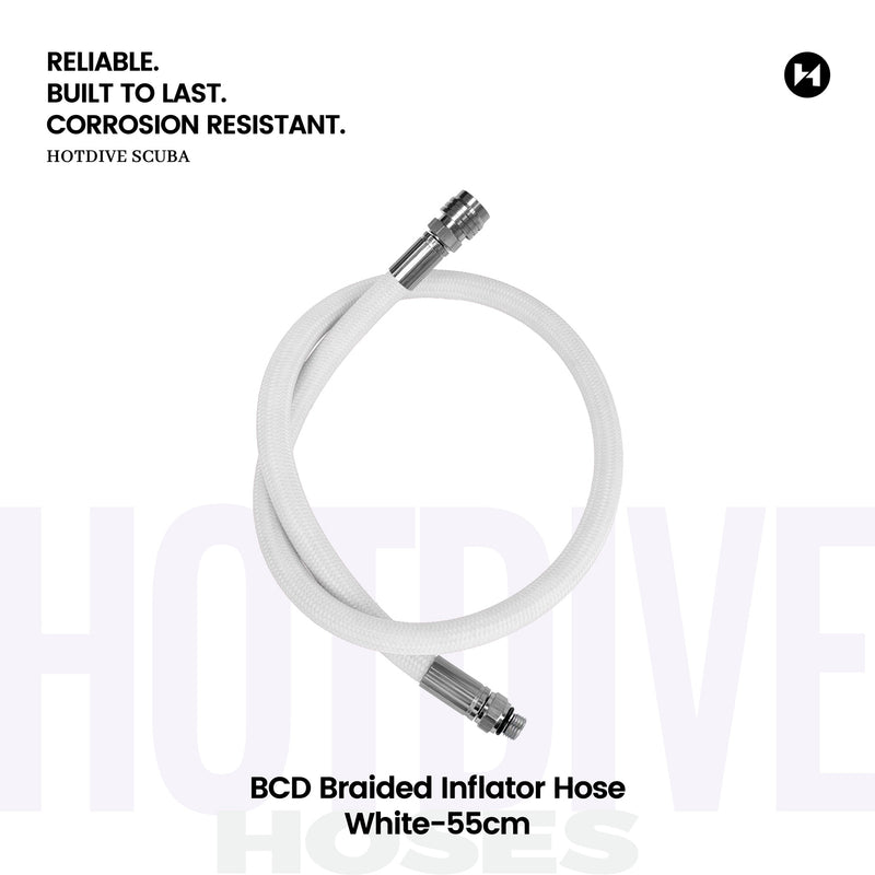 BCD Braided Inflator Hose - 23