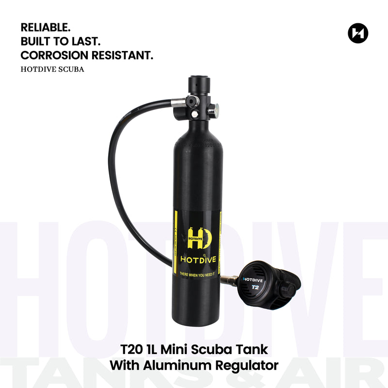T20 1L Mini Scuba Tank - 1