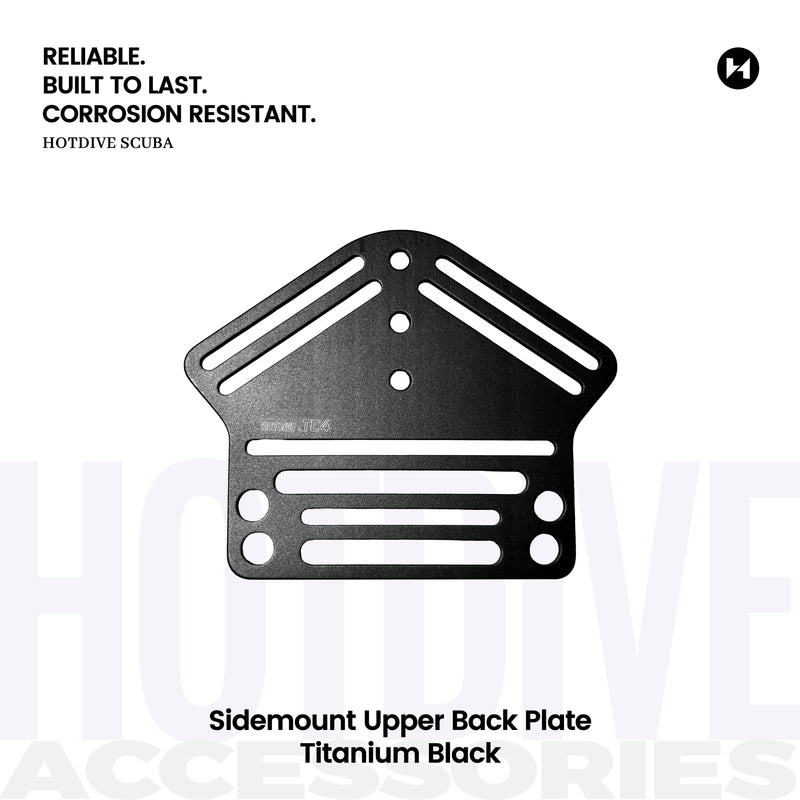 Sidemount Upper Back Plate - 1