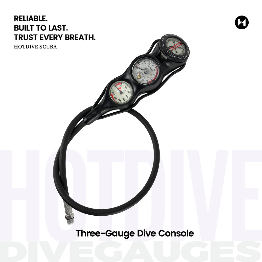 Three-Gauge Dive Console