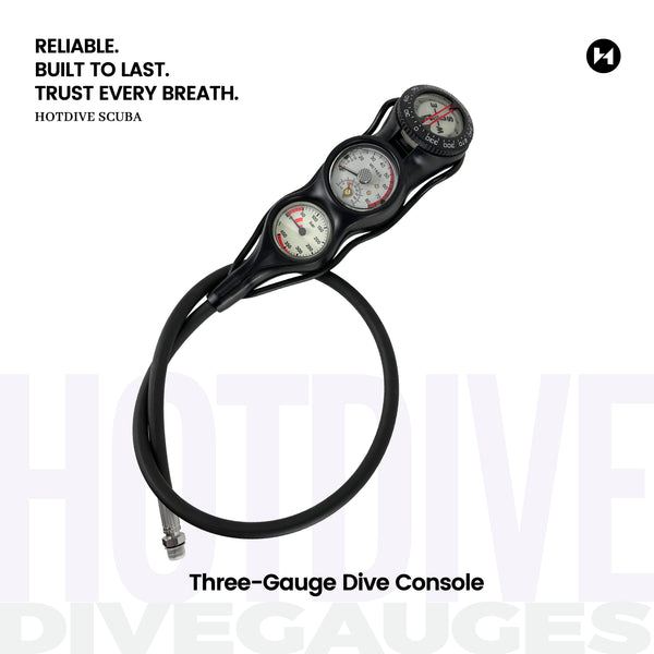 Three-Gauge Dive Console
