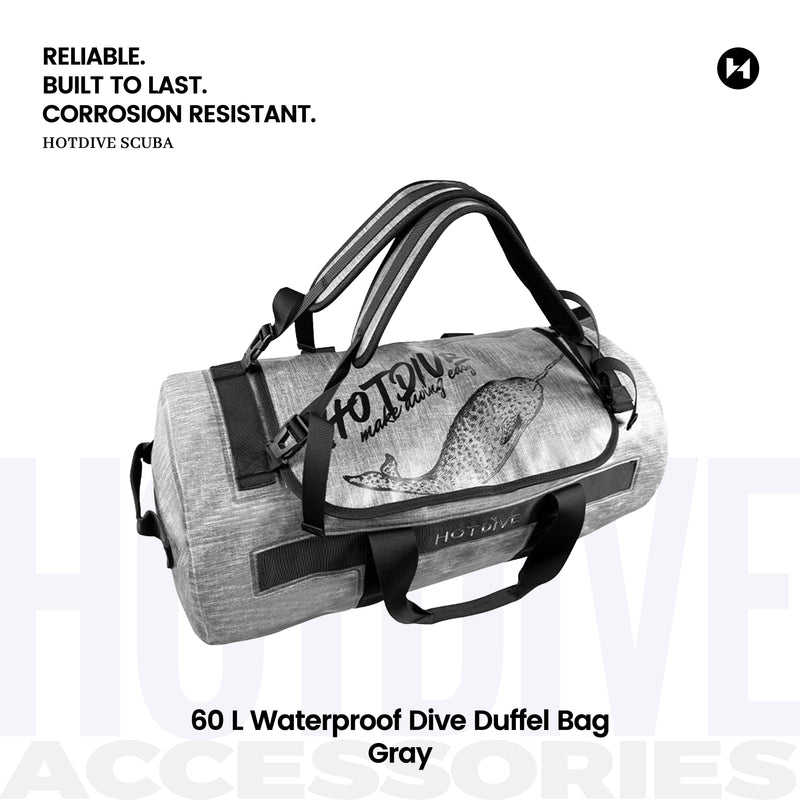 60 L Waterproof Dive Duffel Bag - 2
