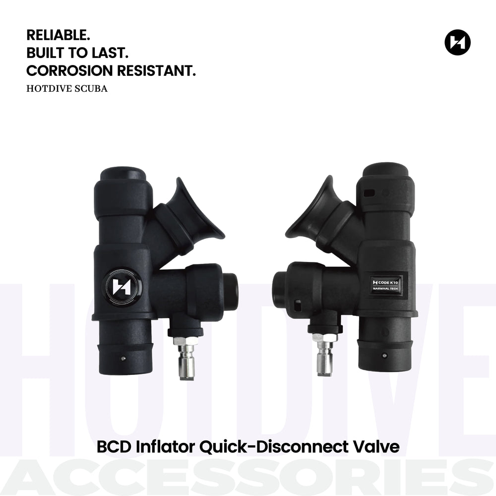 BCD Inflator Quick-Disconnect Valve