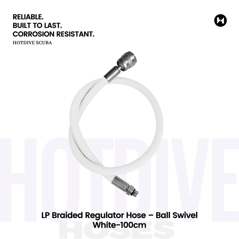 LP Braided Regulator Hose – Ball Swivel - 92