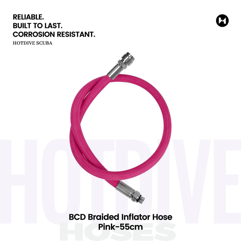 BCD Braided Inflator Hose - 27