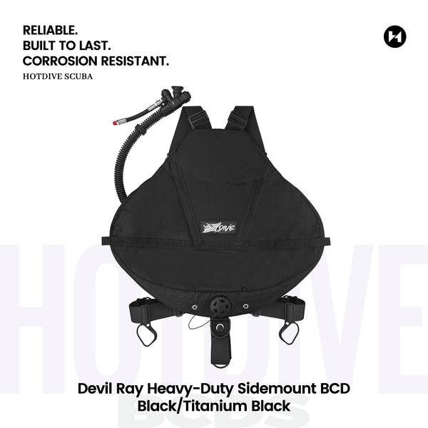 DevilRay Heavy-Duty Sidemount BCD