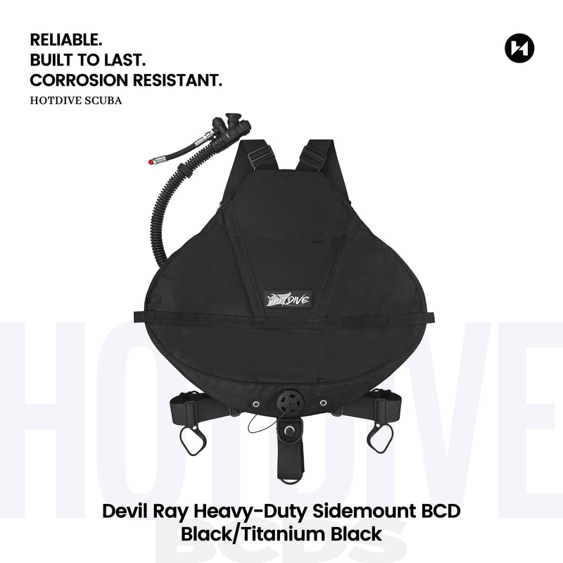 DevilRay Heavy-Duty Sidemount BCD - 1