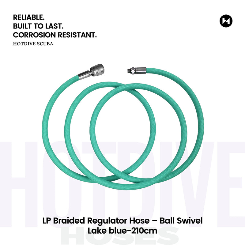 LP Braided Regulator Hose – Ball Swivel - 109