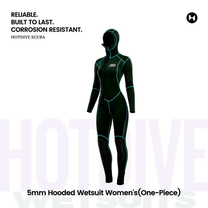 Women's 5mm Hooded Wetsuit - 2