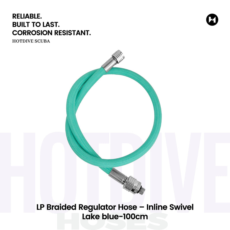 LP Braided Regulator Hose – Inline Swivel - 99