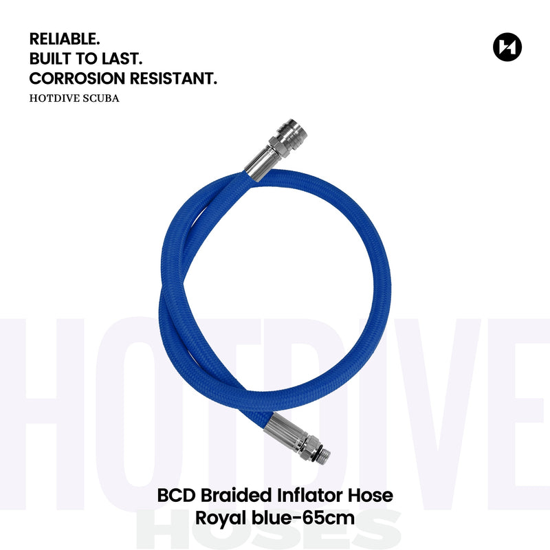 BCD Braided Inflator Hose - 48
