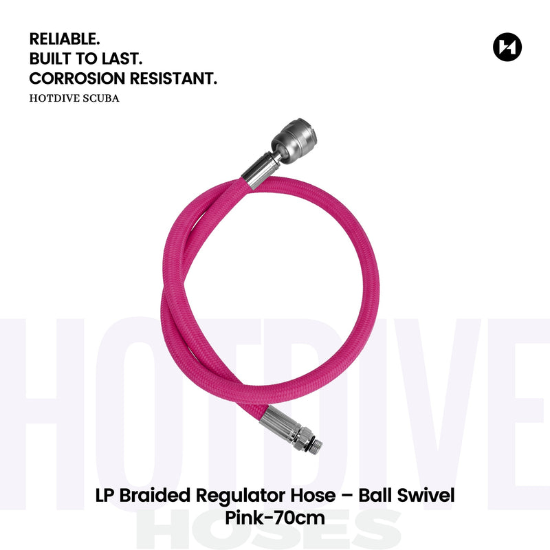 LP Braided Regulator Hose – Ball Swivel - 47