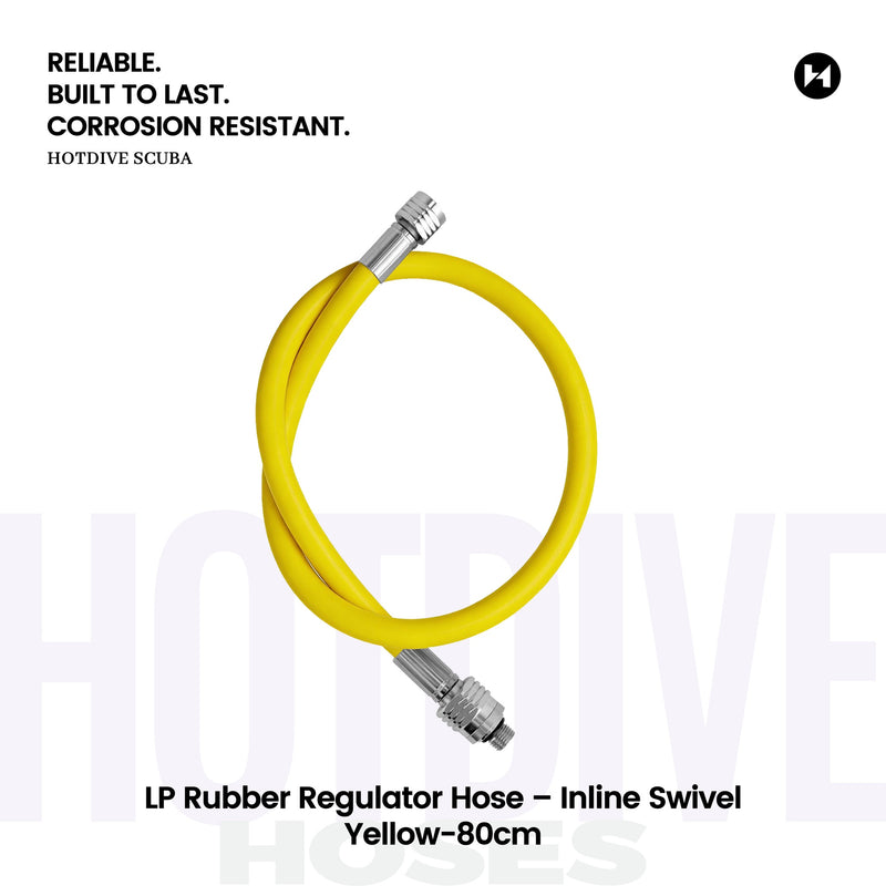 LP Rubber Regulator Hose – Inline Swivel - 14