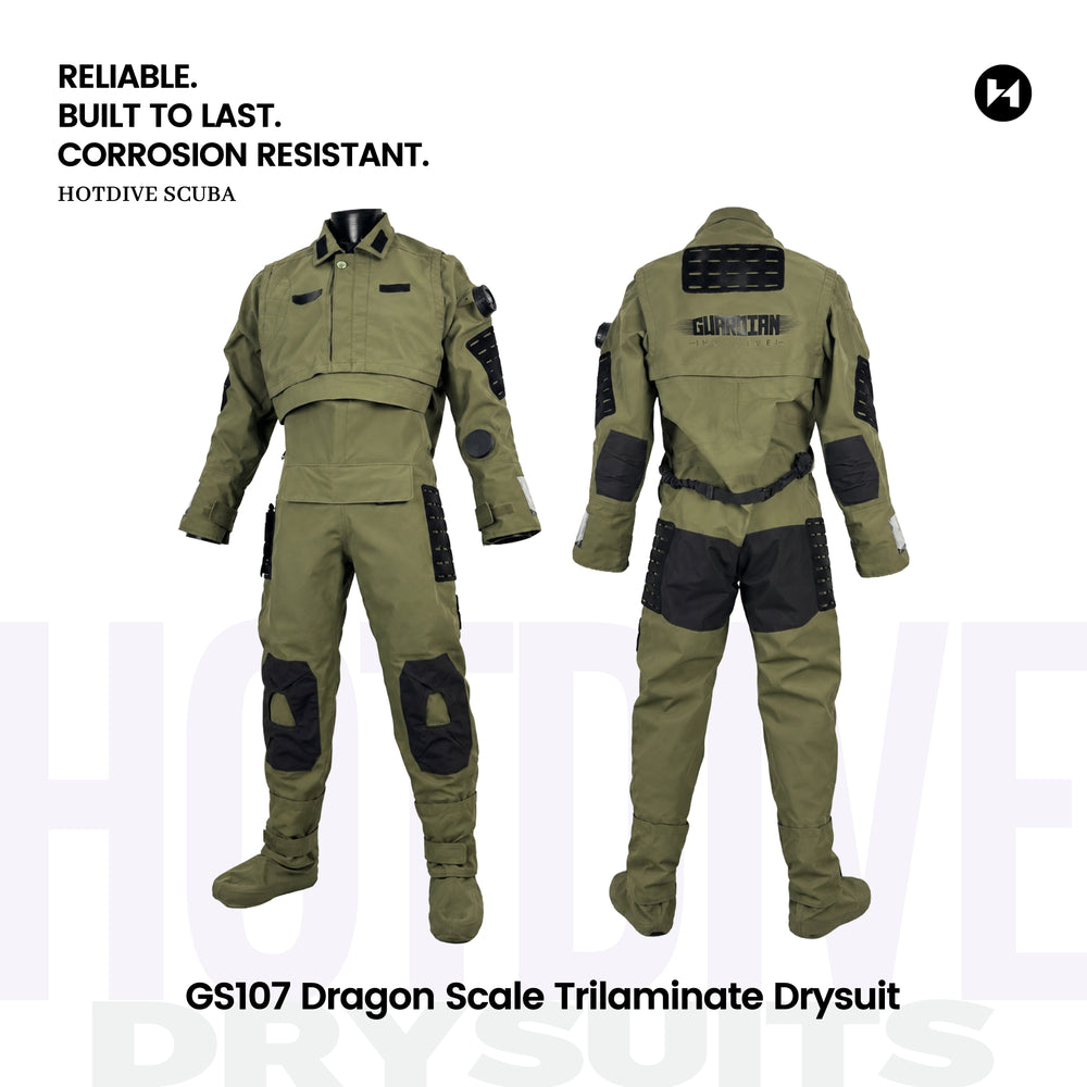GS107 Dragon Scale Trilaminate Drysuit