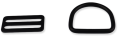 Sidemount 2-Inch D-Ring and Tri-Glide - 1