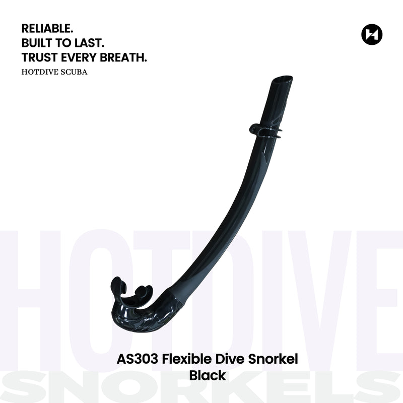 AS303 Flexible Dive Snorkel - 1