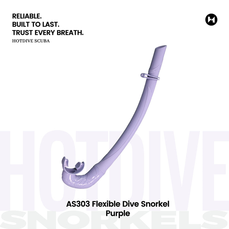 AS303 Flexible Dive Snorkel - 6